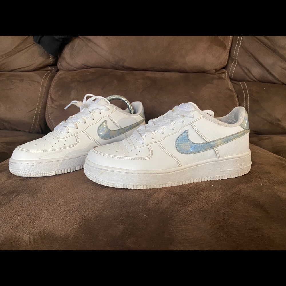Nike Air Force 1 Low GS White Royal Tint White